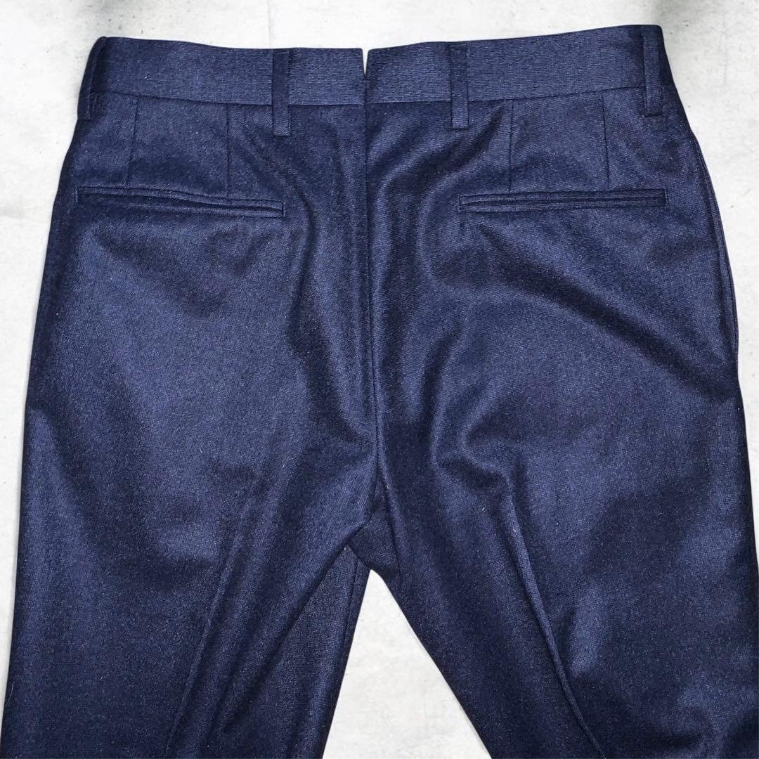 新品未使用 THE GIGI ネイビー フランネル スーツ/44/セットアップ