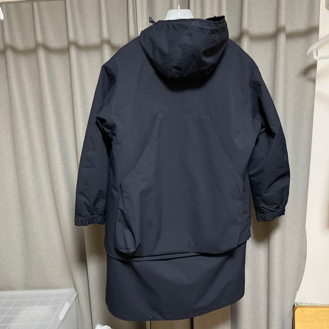 GU ENGINEERD GARMENTS パデットシェルパーカ 紺 新品 L