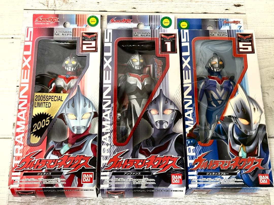 ウルトラマンネクサス フィギュア 3体セット