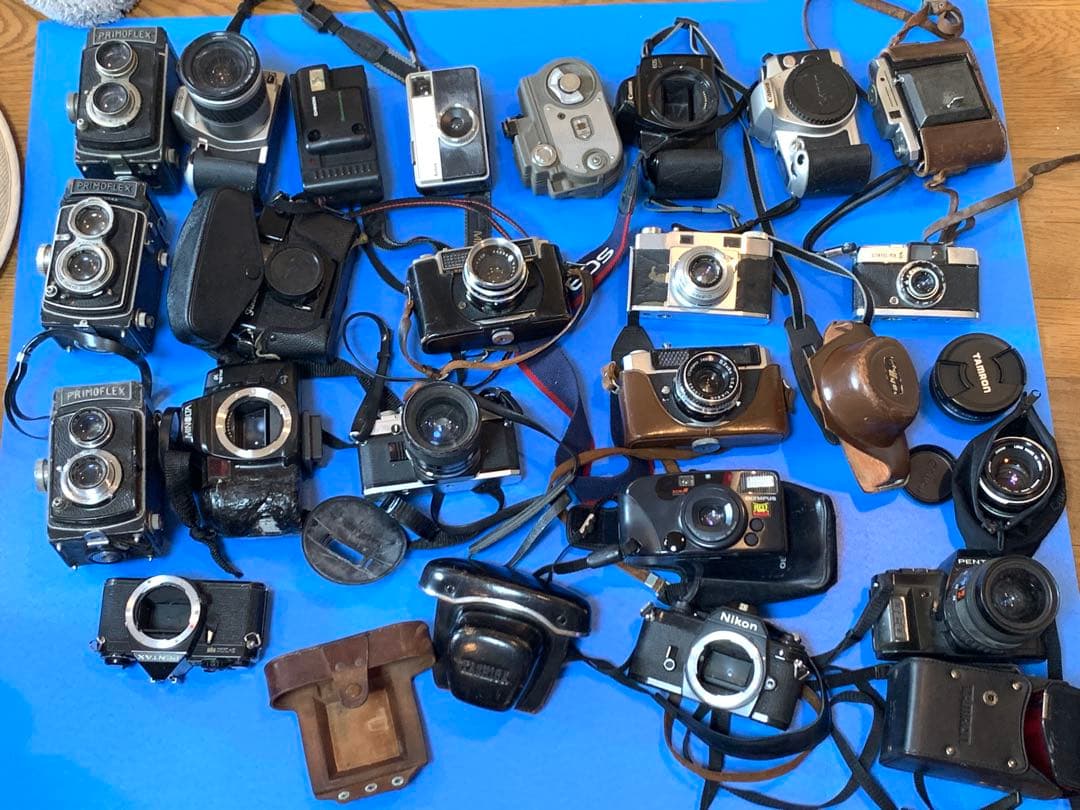 0707カメラ　まとめ１　 一眼レフ　二眼　 キヤノン ミノルタ ペンタックス