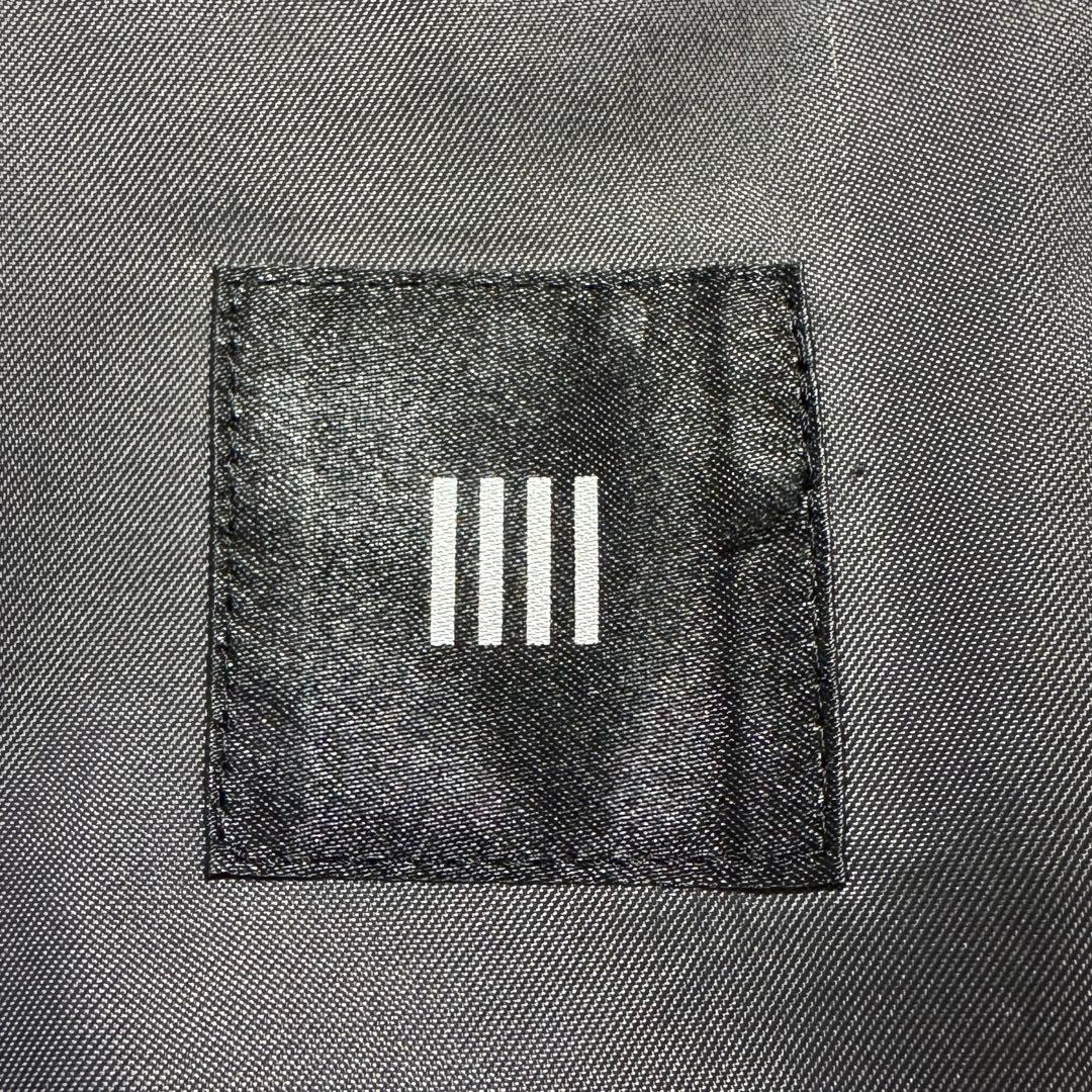 極美品 シルク混 スーツセレクト 光沢 スリーピース セットアップ スーツ A7