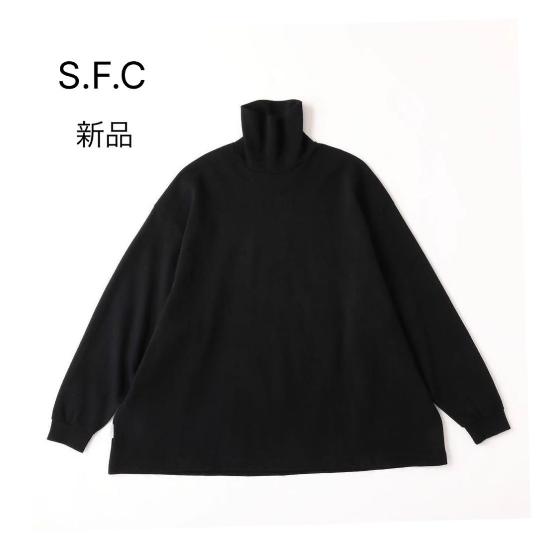 【新品】S.F.C SUPER BIG TURTLE LS TEE XLブラック