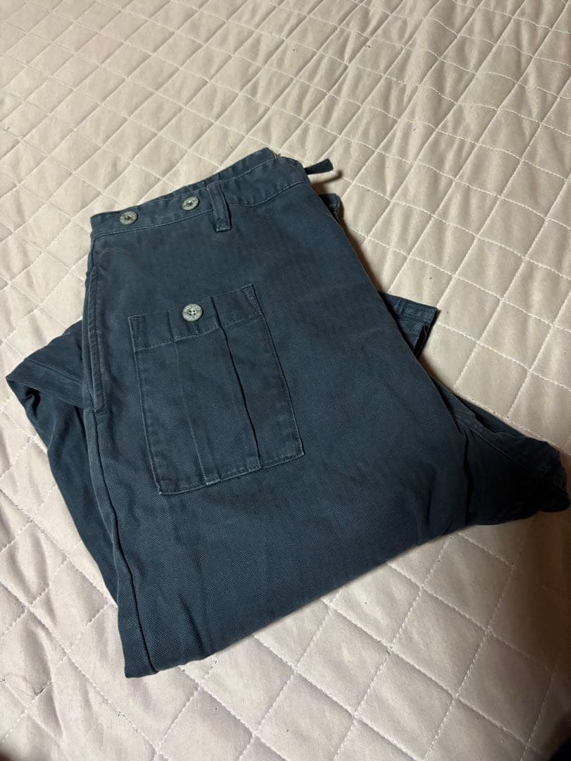 ナイジェルケーボンLY B R O ブリティッシュアーミーパンツ38ネイビー