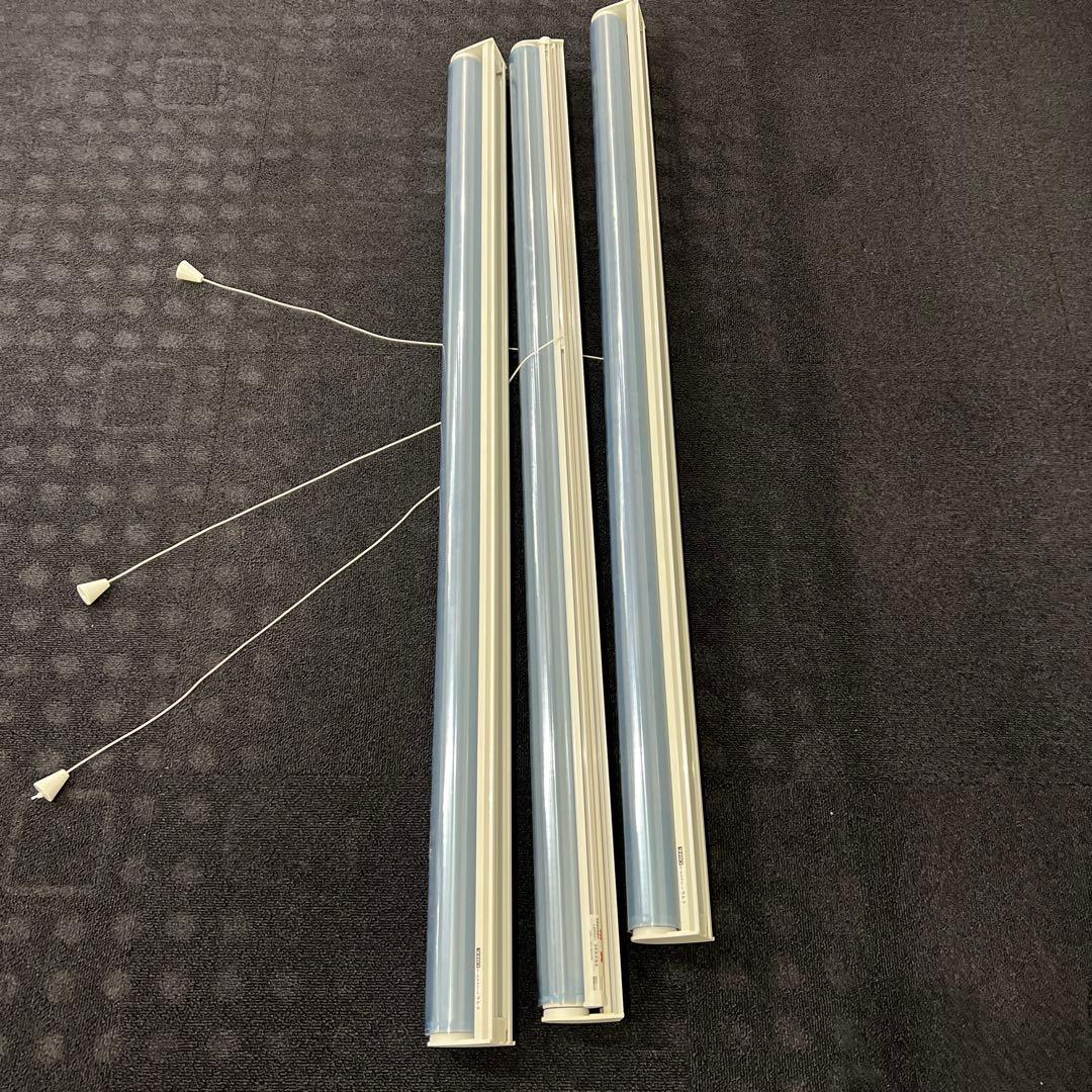 立川ブラインド　ロールスクリーン 透明　120×200 3セット