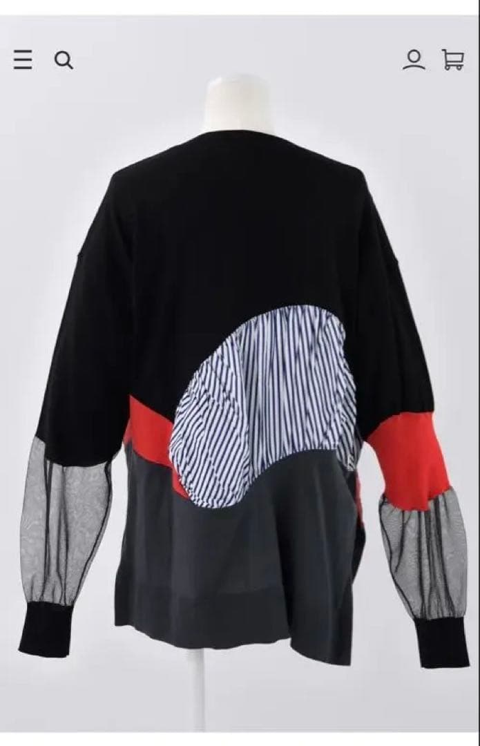 専用です！ 即完売品　新品訳ありエンフォルドCOLOR MIX PULLOVER