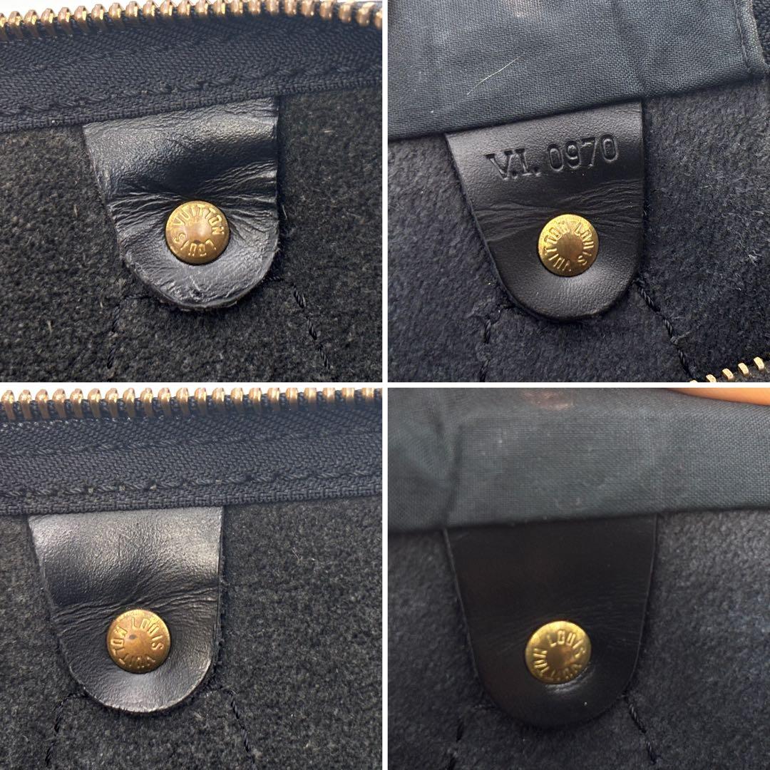 ルイヴィトン M42982 エピ スピーディ40 ボストンバッグ ノワール