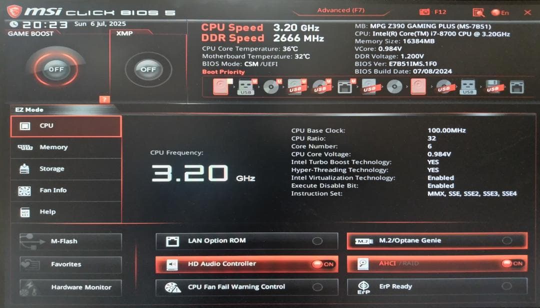 ゲーミングPC　i7-8700 GTX-980