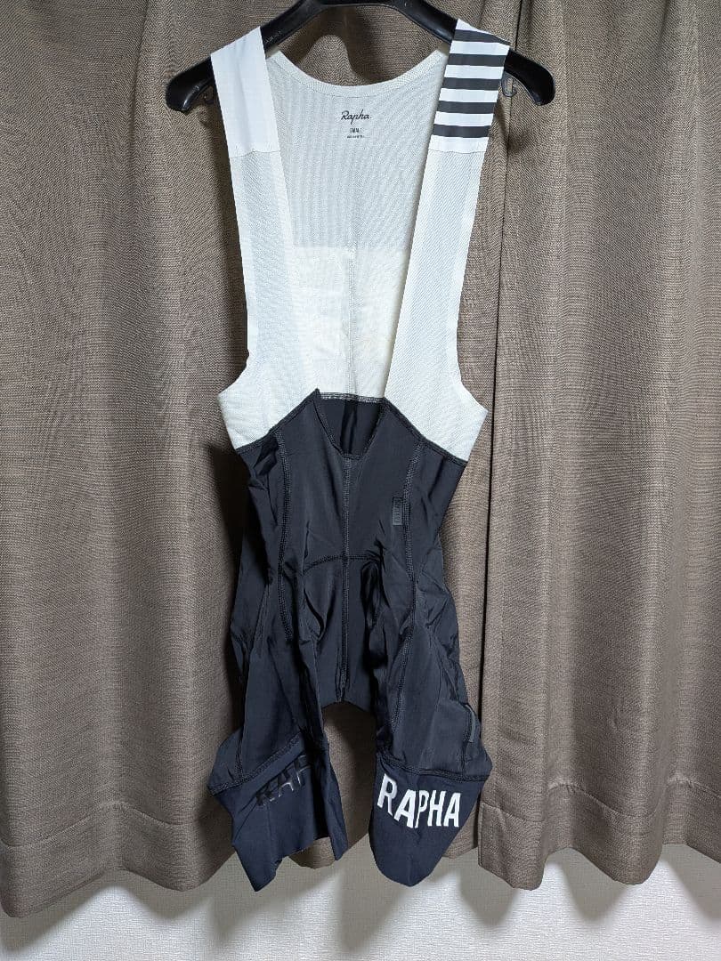 Rapha プロチームビブショーツ Sサイズ ホワイト×ブラック(美品)