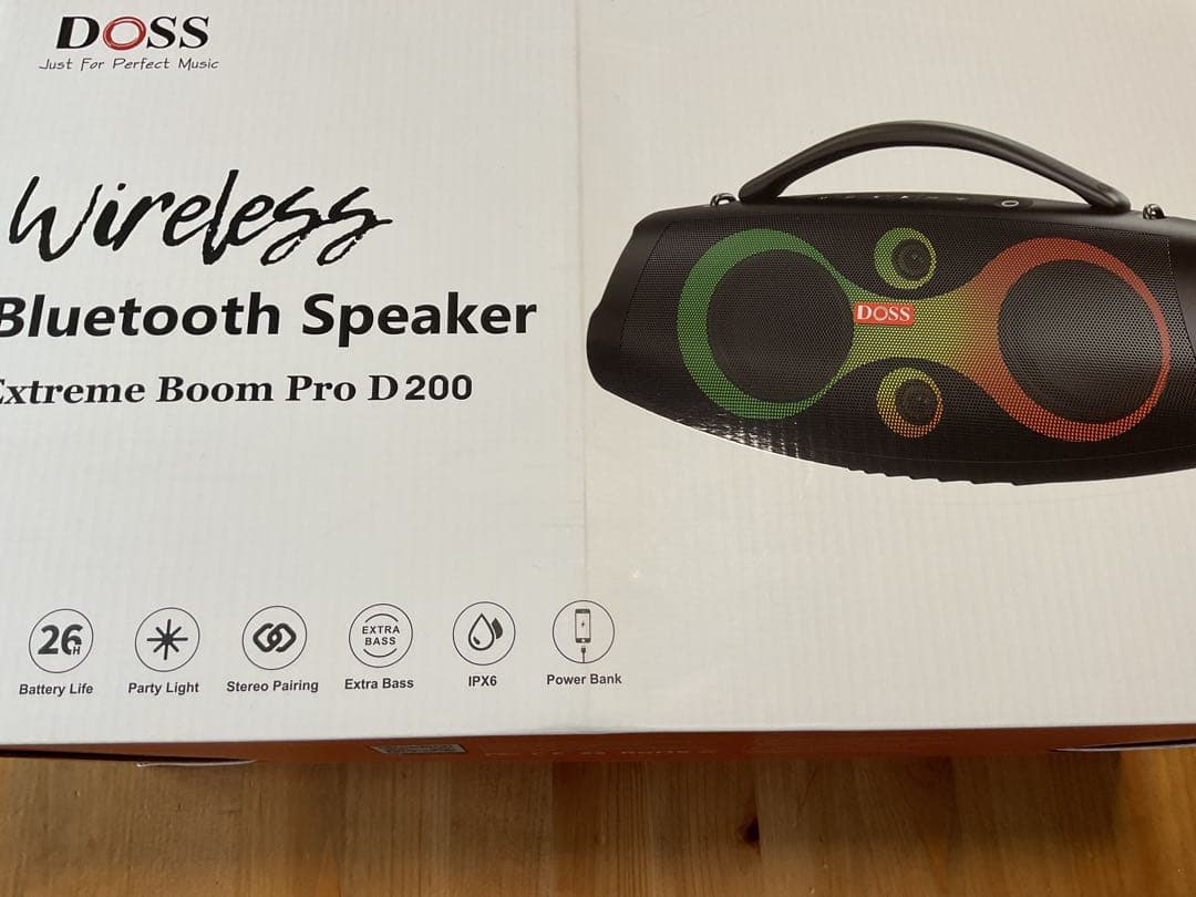 bluetoothスピーカー ワイヤレス 120Ｗ IPX6 RGBライト搭載