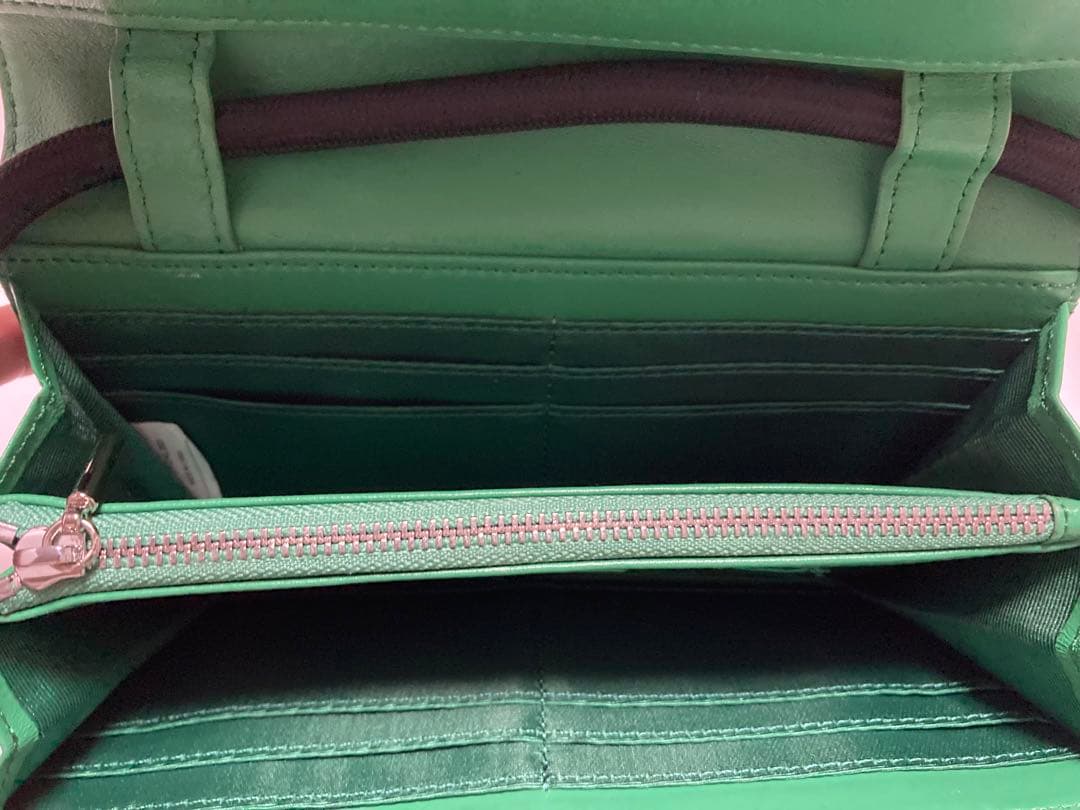 PEZ(ペッツ)×ear 刺繍ウォレットショルダーバッグ イアパヒヨネ サイケ