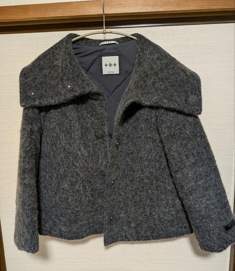 TATRAS タトラス 　GROLA 2way モヘア ショートコート