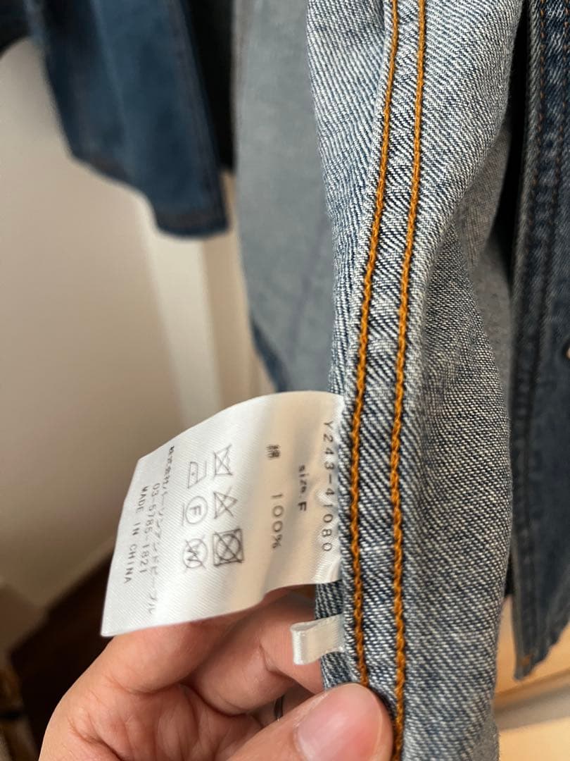 美品YENN LT DENIM COAT デニムジャケット