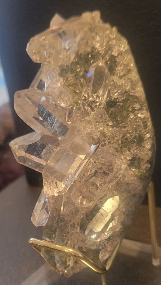 年末限定価格！＊ヒマラヤ水晶 マニハール水晶原石クラスターキラキラ透明感抜群！!