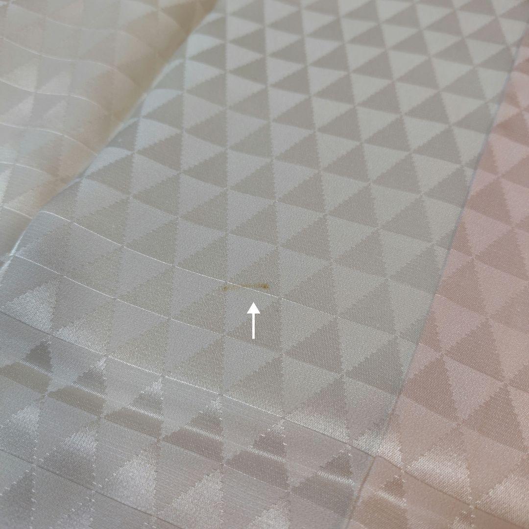 正絹長襦袢　ふるるん　洗える長襦袢　半衿付　鱗　衣紋抜　居敷当　冠婚葬祭　表示付