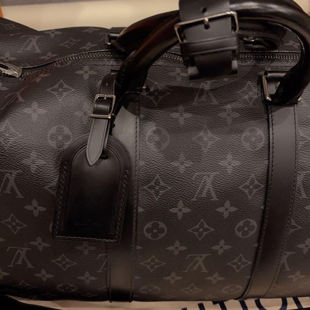 極美品 正規 ルイヴィトン モノグラム エクリプス キーポル バンドリエール55