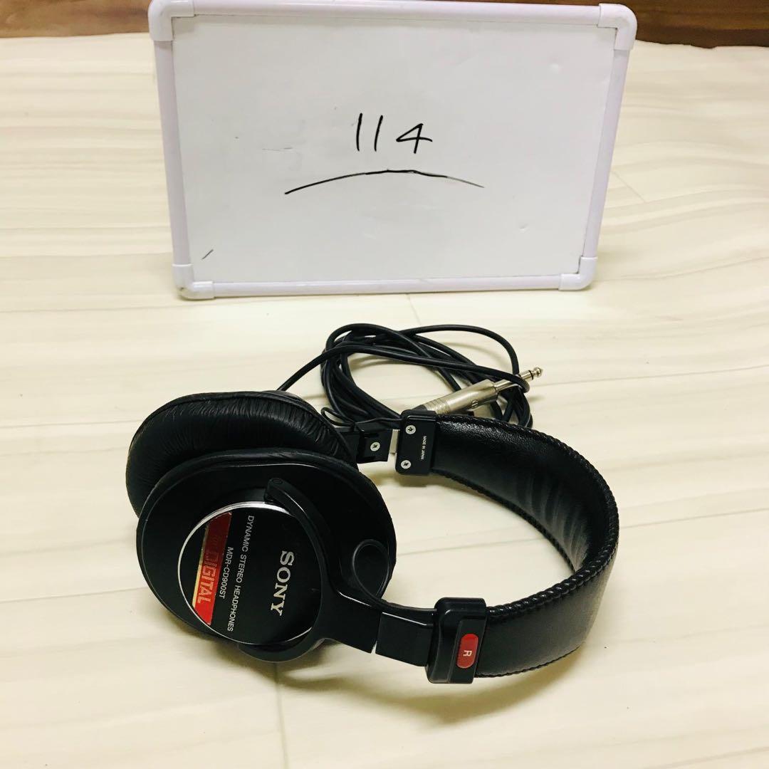 動作品SONY MDR-CD900ST ヘッドホン現状品