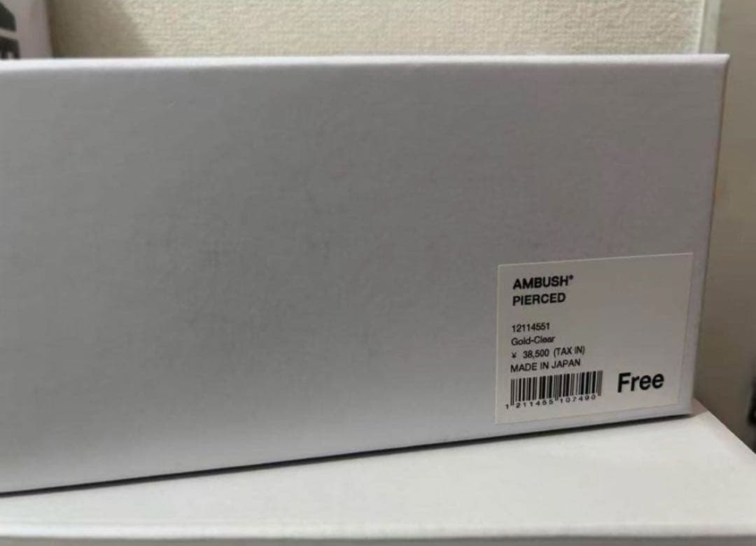 ラスト　ambush ピアス サングラス pierced sunglass