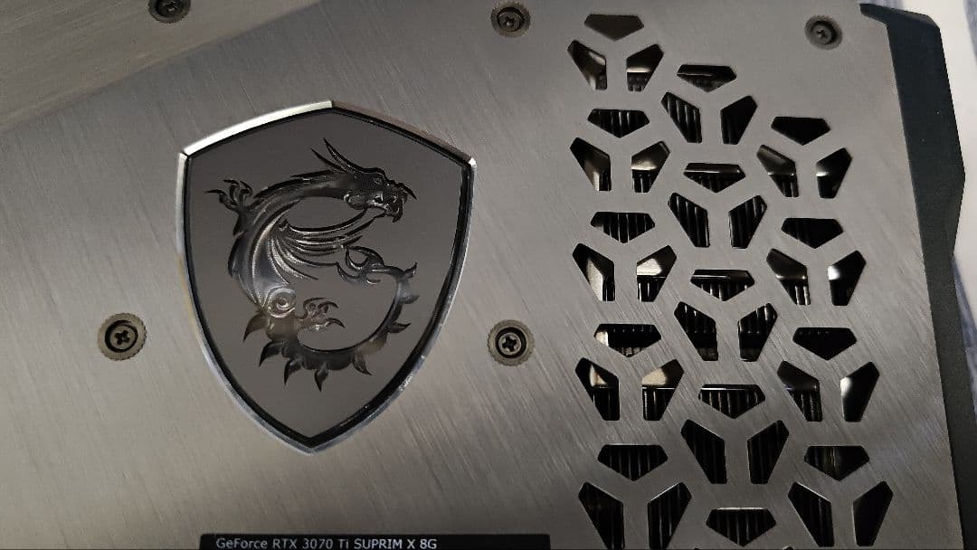 MSI　NVIDIA RTX3070Ti SUPRIM X 8G