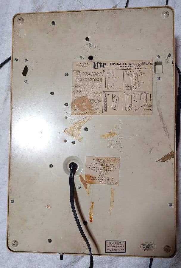 あ*う様 Miller Lite ミラーライト ネオンサインボード