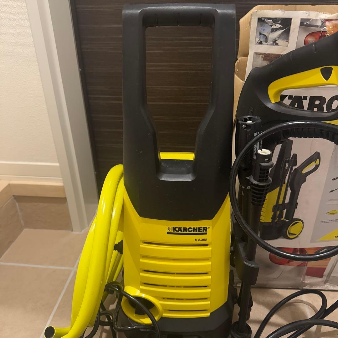 ケルヒャー　高圧洗浄機 K2.360 洗車や壁洗浄等