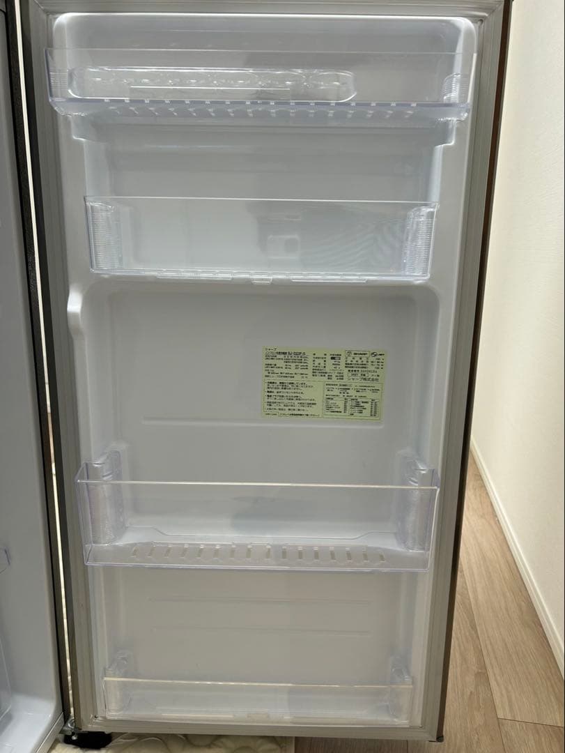 SHARP プラズマクラスター冷蔵庫 シルバー SJ-D23F 2021年製