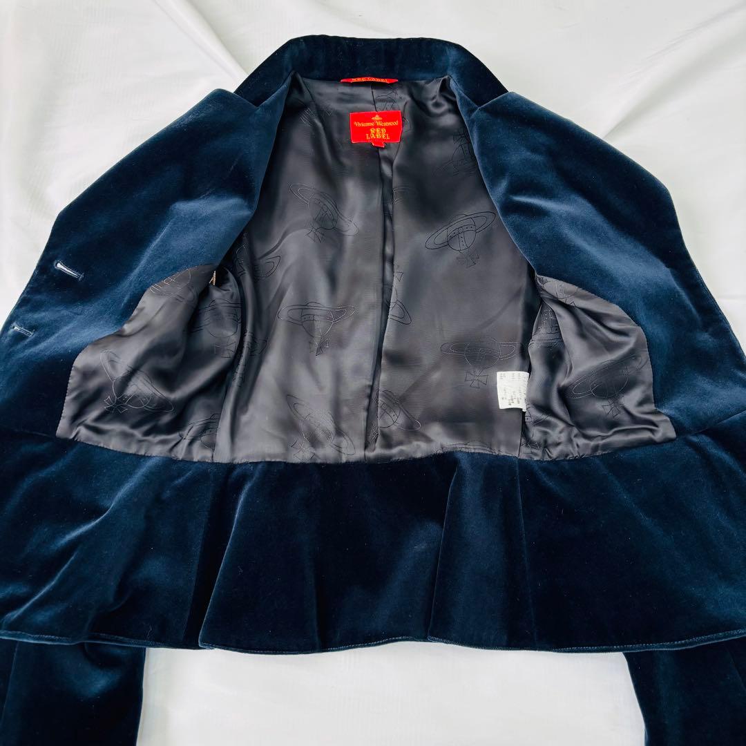 極美品 希少！ ヴィヴィアンウエストウッド ベッティーナジャケット ベロア 別珍