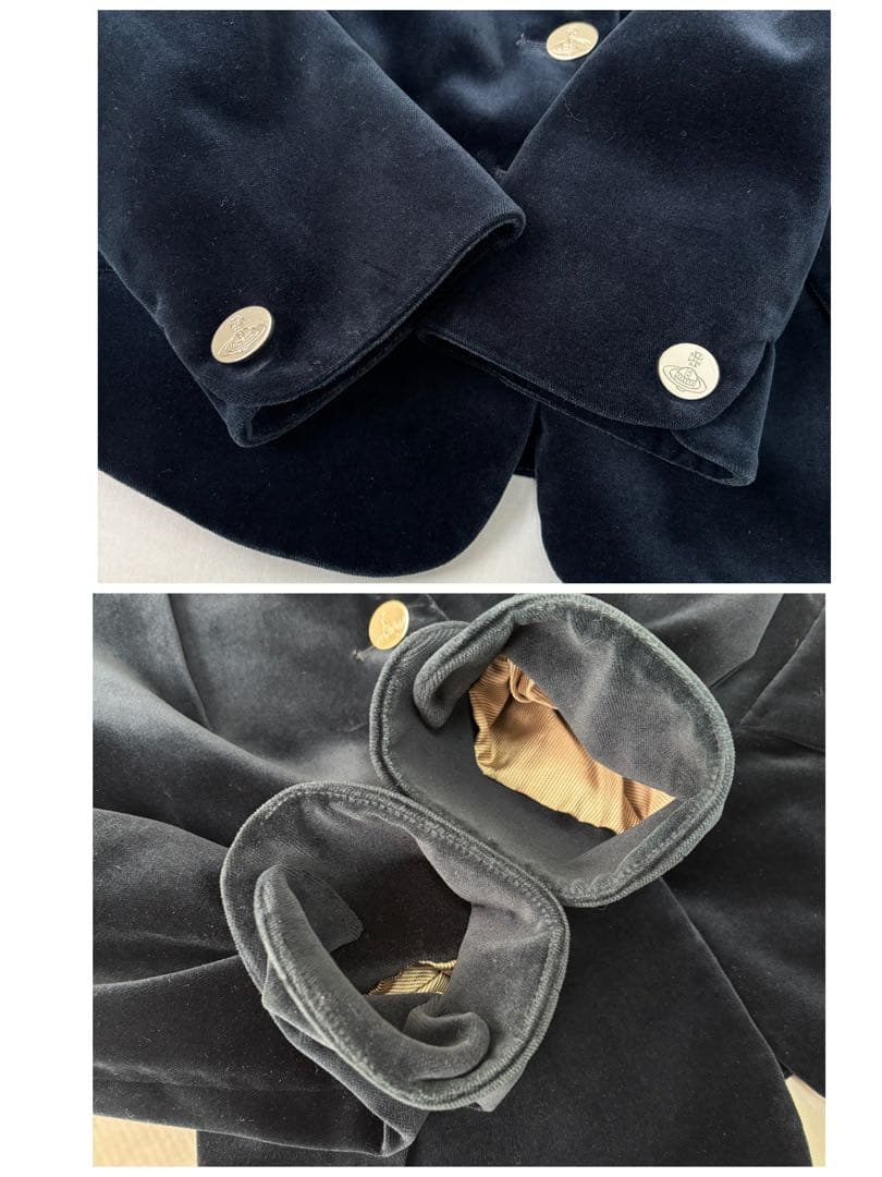 極美品 希少！ ヴィヴィアンウエストウッド ベッティーナジャケット ベロア 別珍