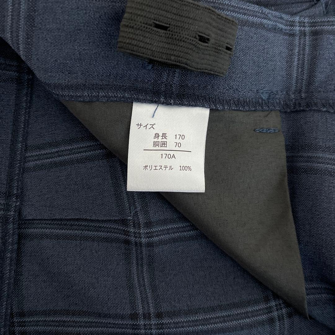 キッズ　フォーマル　スーツ170 cm 5点セット　ネイビー　紺