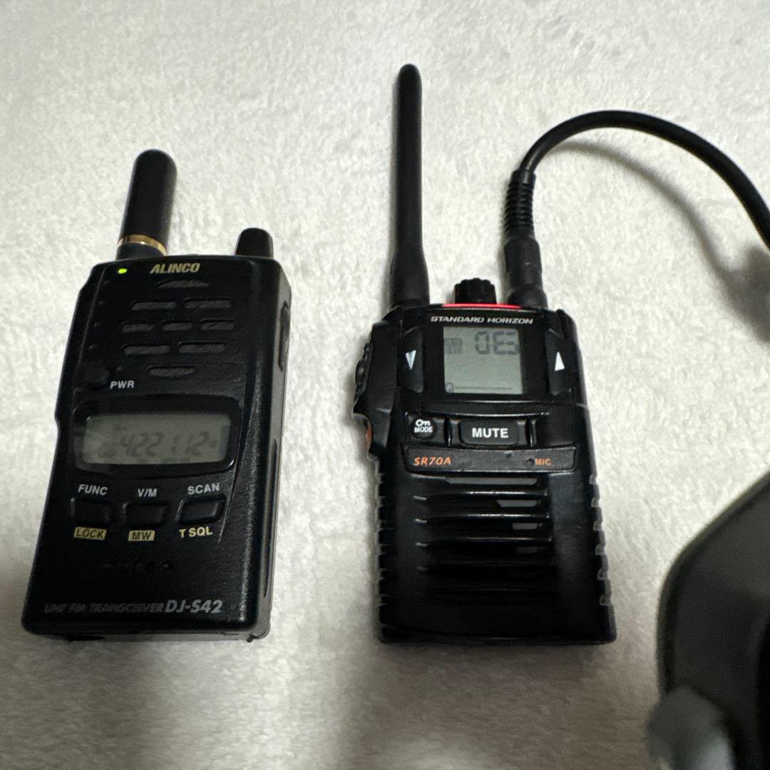 アルインコDJーS42無線機