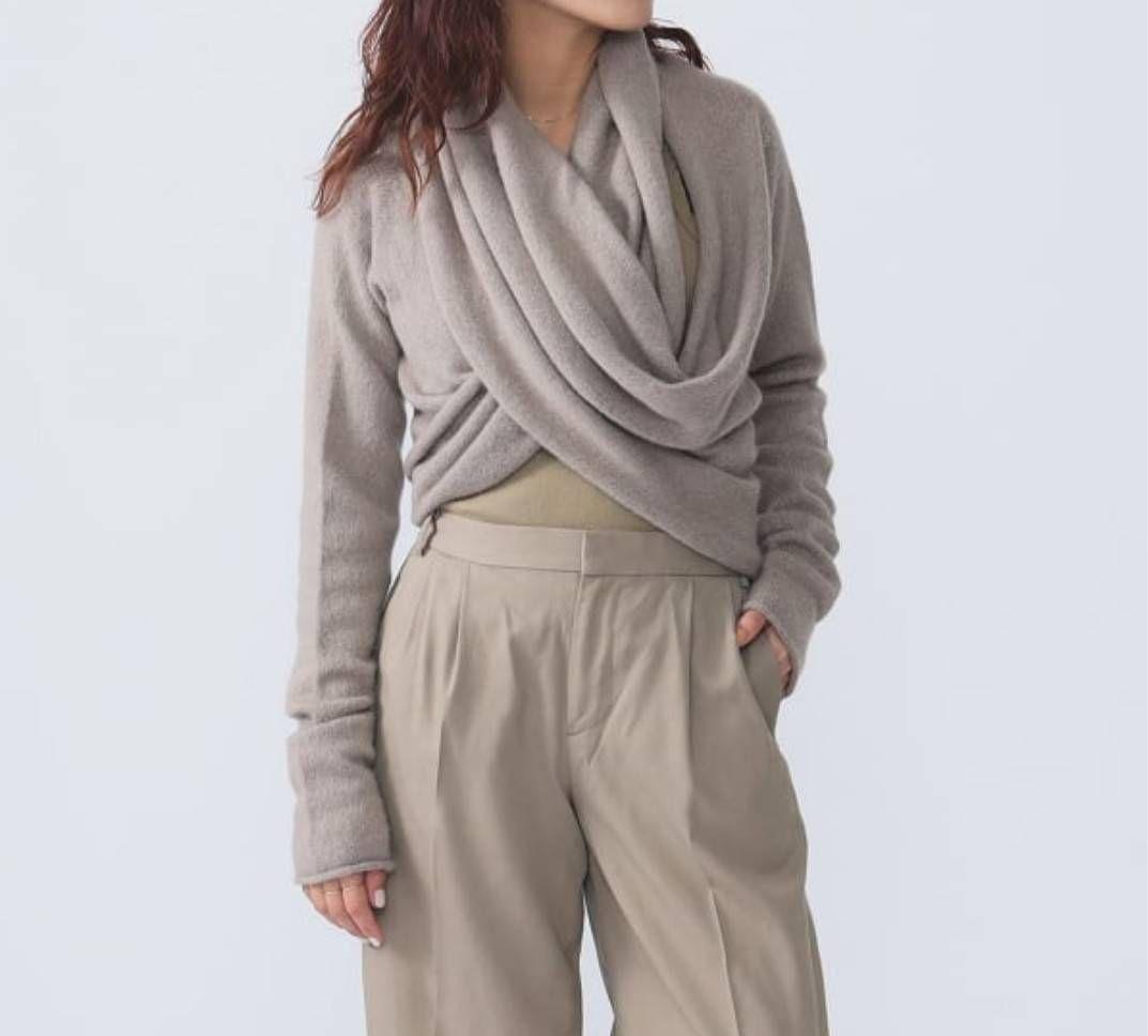 LAUREN MANOOGIAN SOFT MOBIUS 変型ニット