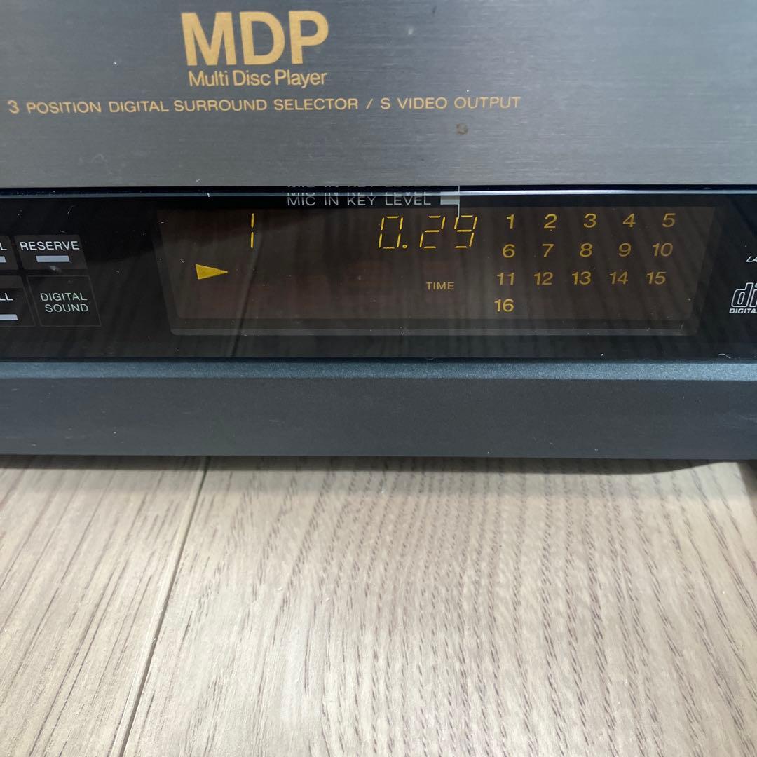SONY ソニー　MDP-K3 CD CDV LD PLAYER ジャンク