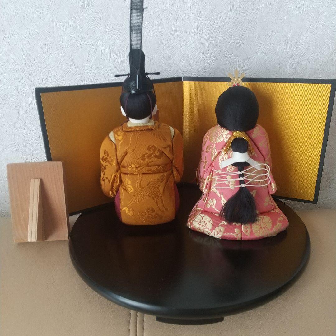 お値下げ中 原孝洲 雛人形 親王飾り 木目込み雛人形 立雛