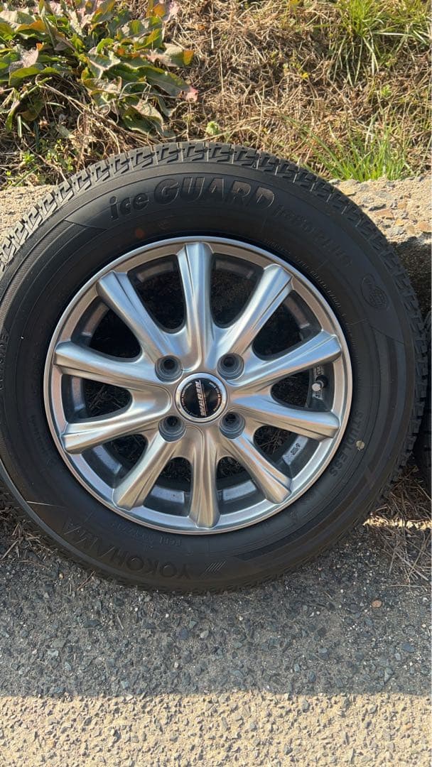 145/80R13 スタッドレスタイヤ・ホイールセット