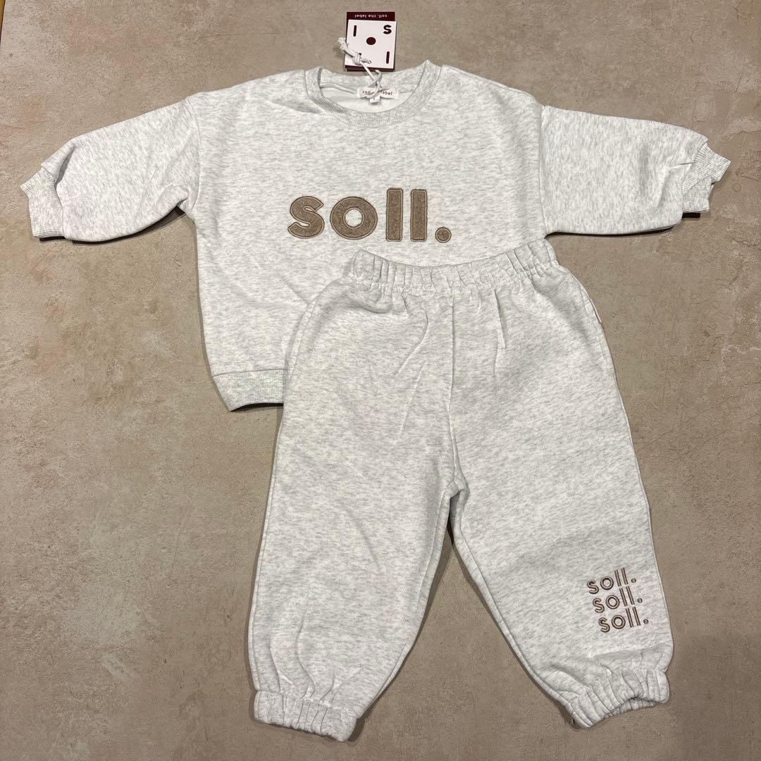 ふゆ TINYCOTTONS soll. sweat set