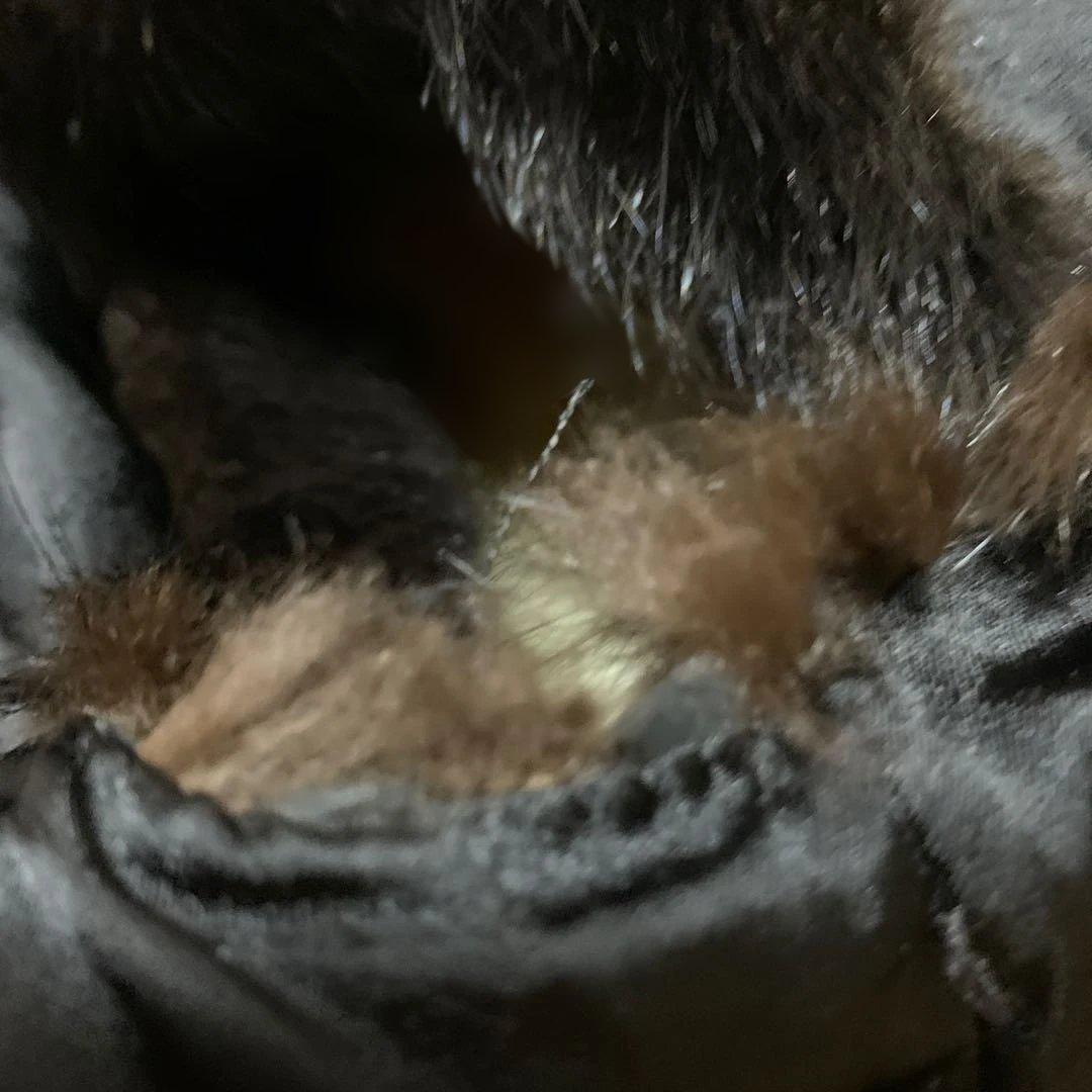 サガミンクベストリメイク済み 直ぐ発送致します