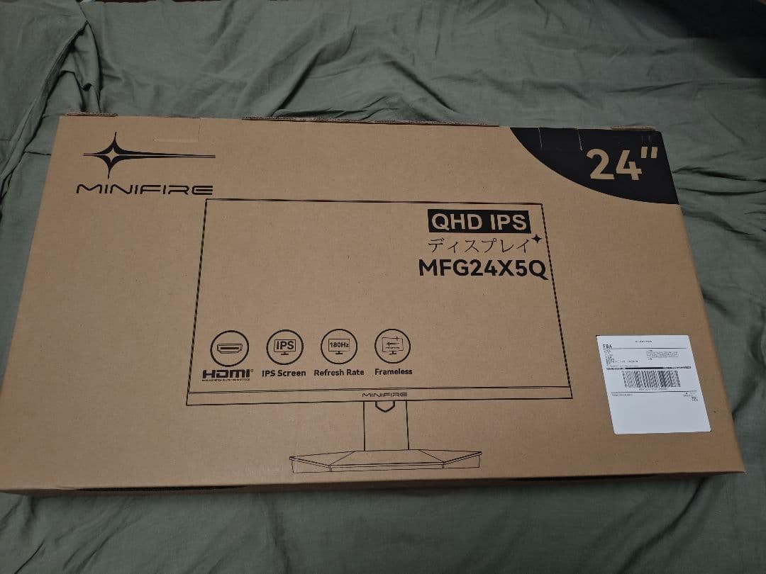 MINIFIRE 24インチ WQHD 180hz モニター MFG24X5Q