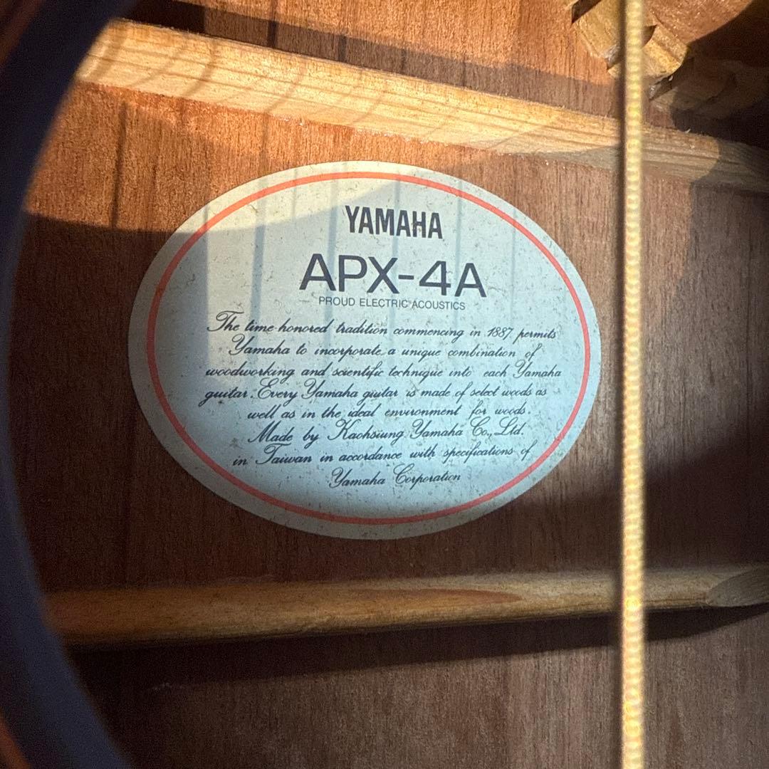 ヤマハ エレアコ APX-4A