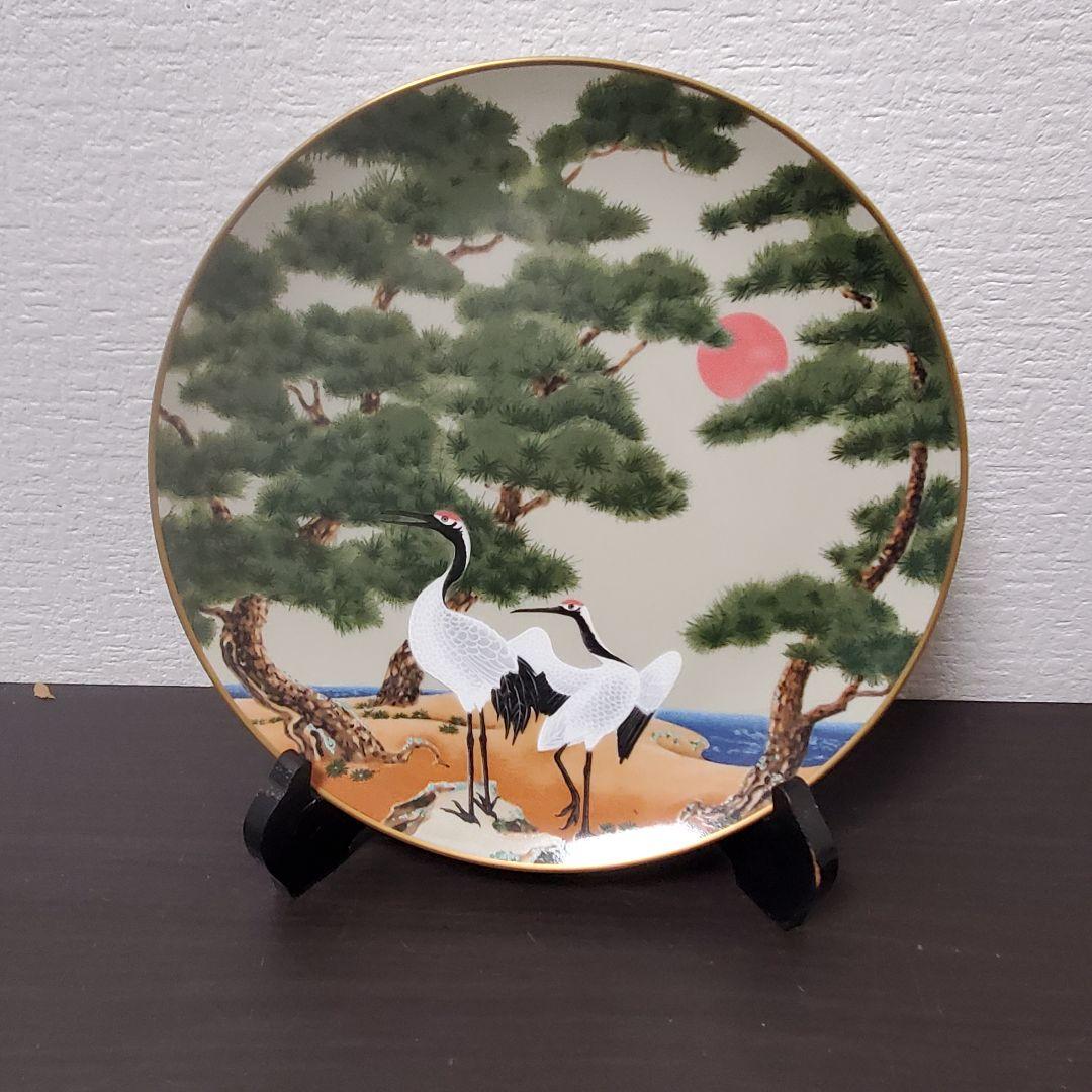 値下げ　フランクリンポーセリン　花鳥　12ヶ月絵皿