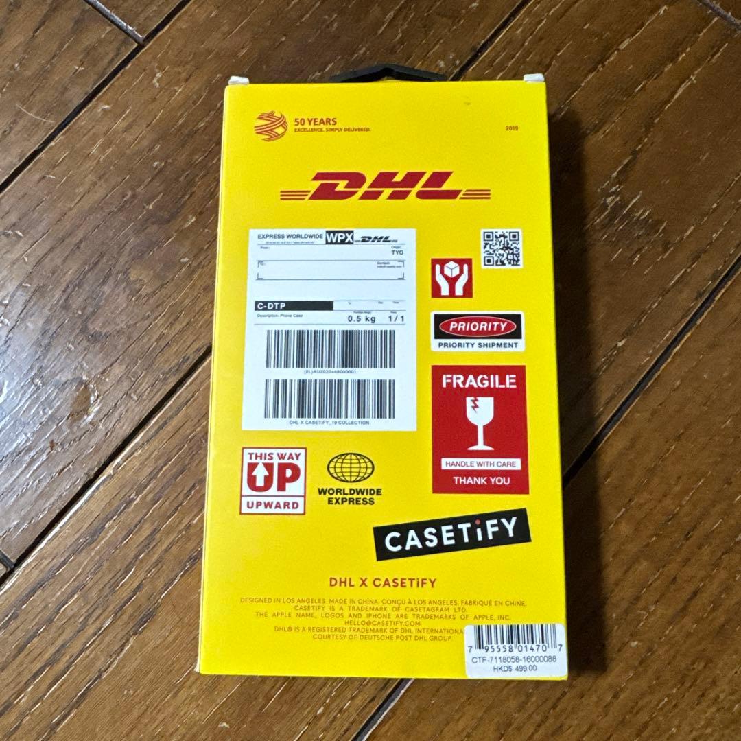 CASSETiFY iPhone 11用ケース DHLコラボ