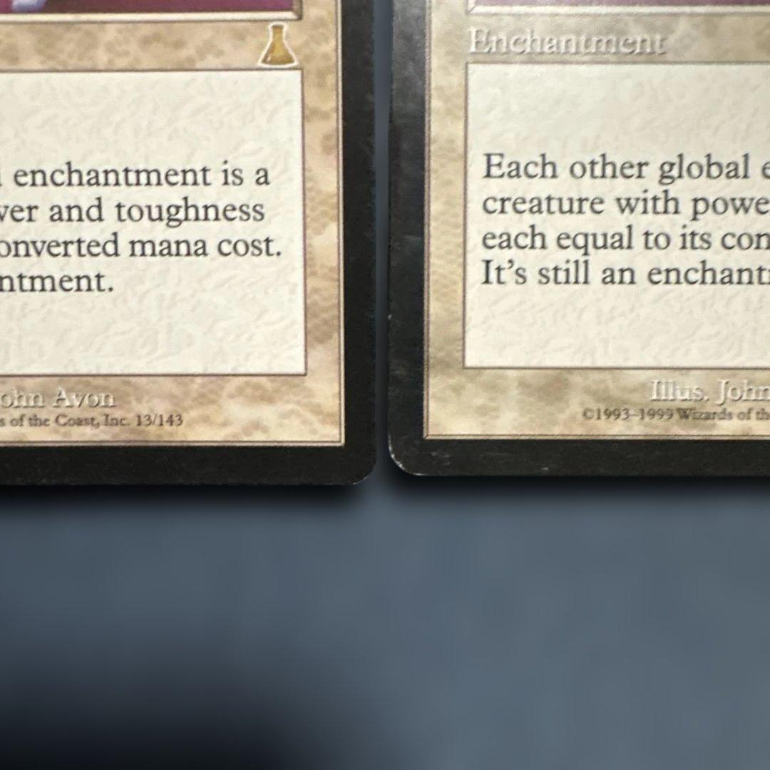 MTG オパール色の輝き　英語版４枚セット