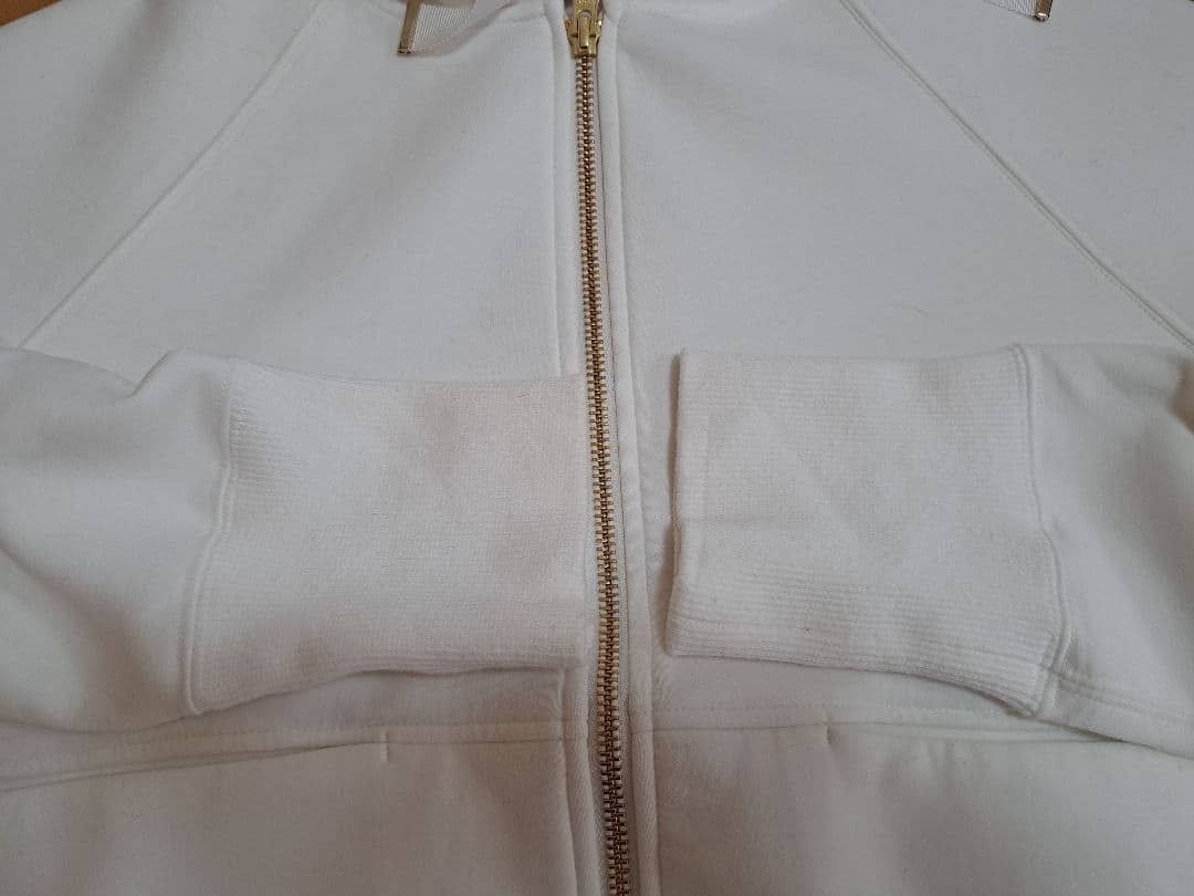 ま*も様 【JENNE】日本製美ラインパーカー(ホワイト)