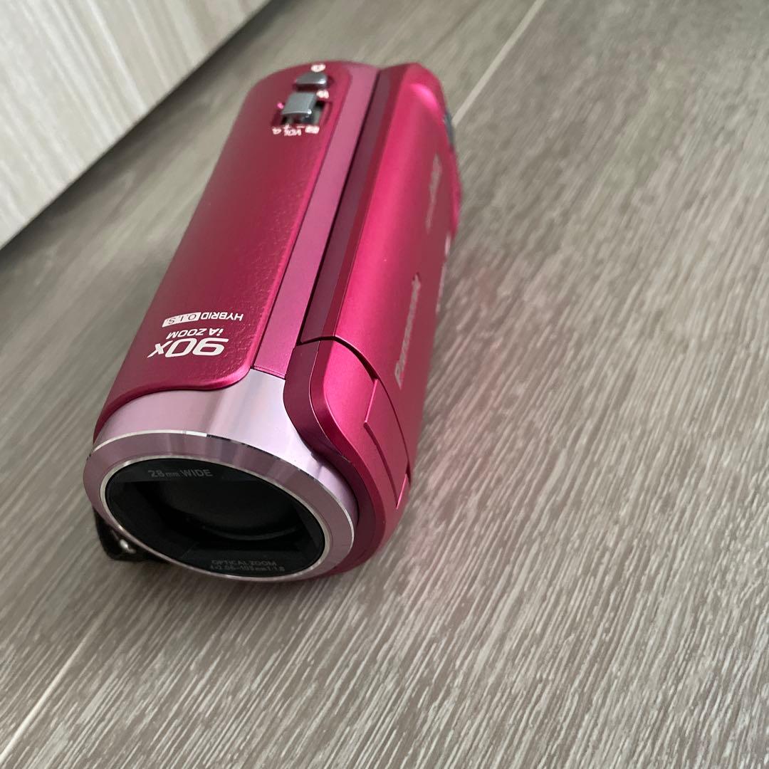 美品　Panasonic HC-W585M ビデオカメラ 本体　ピンク
