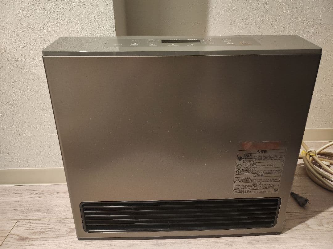 ガスファンヒーター 　都市ガス