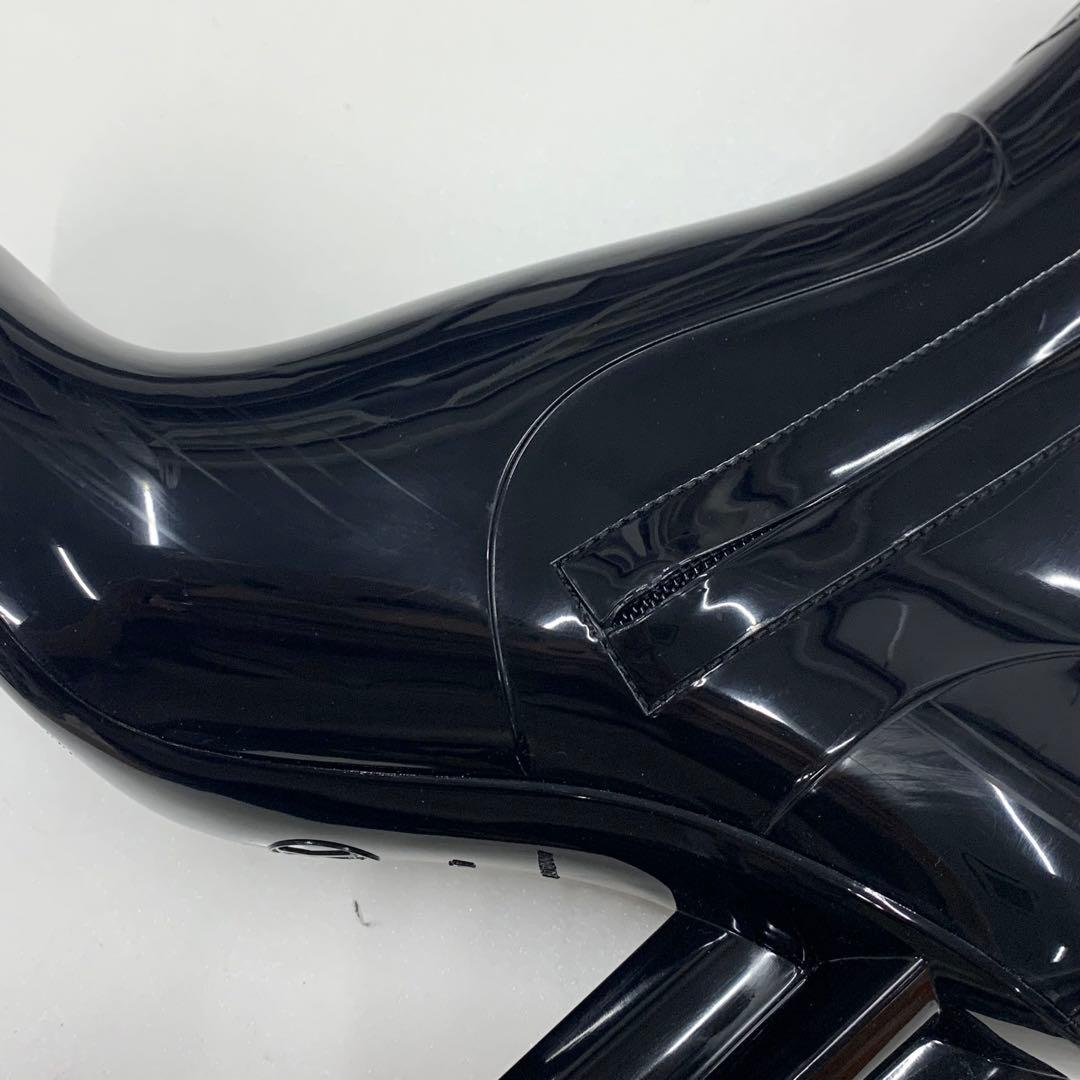 ヴィトン シルエットライン ラバー モノグラム レインブーツ ブラック