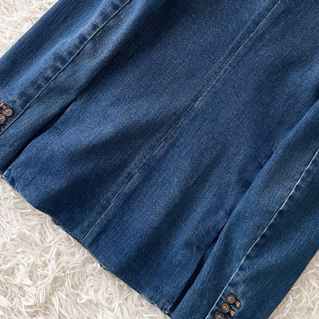 美品✨ポロバイラルフローレン ダブルブレストデニムブレザー 2023 QR付 6