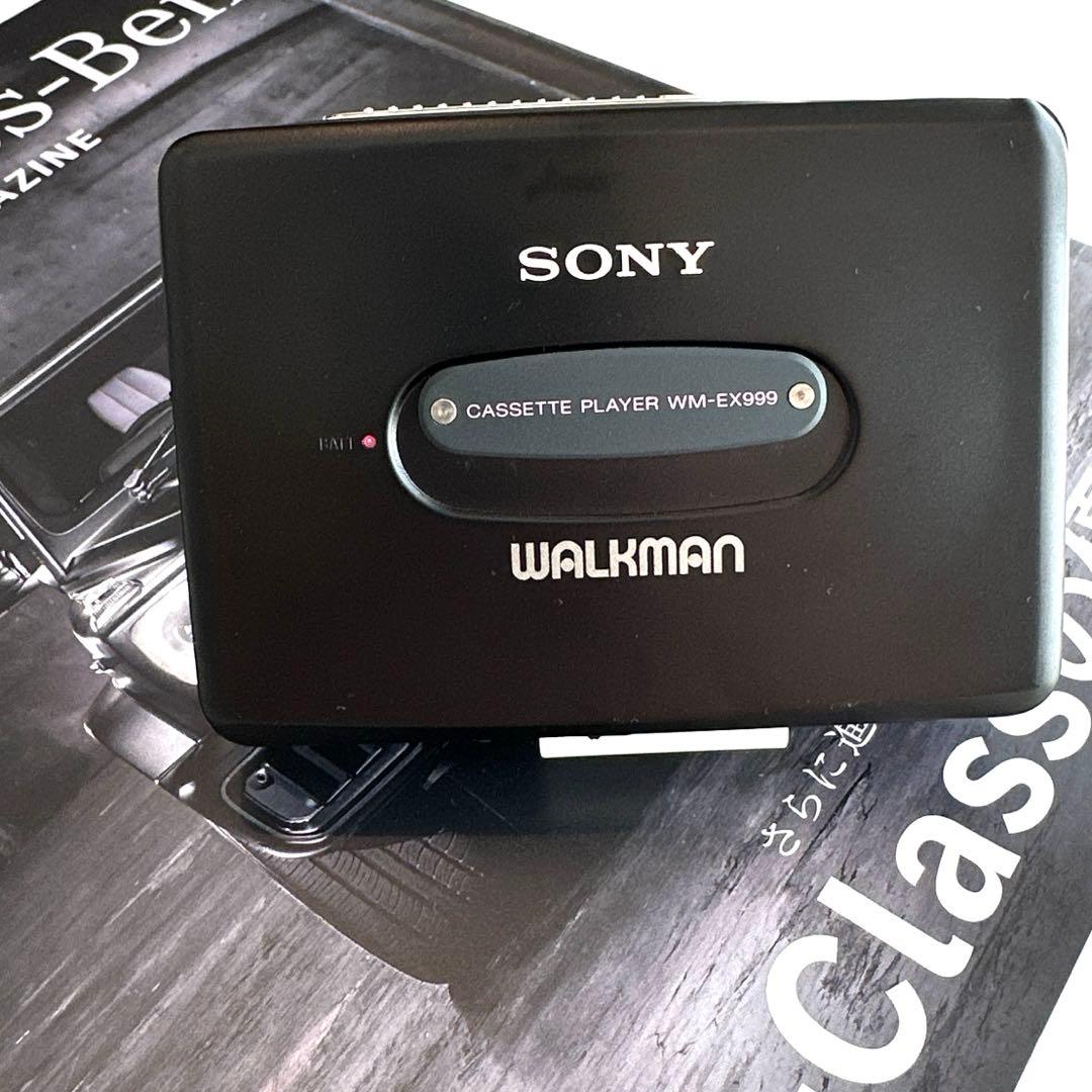 【極美DE可動品】SONY Cassette WALKMAN WM-EX999