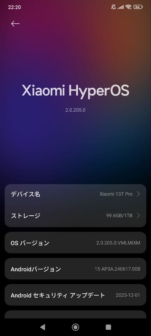 【美品】Xiaomi 13T Pro (16GB/1TB)/黒 (Global)