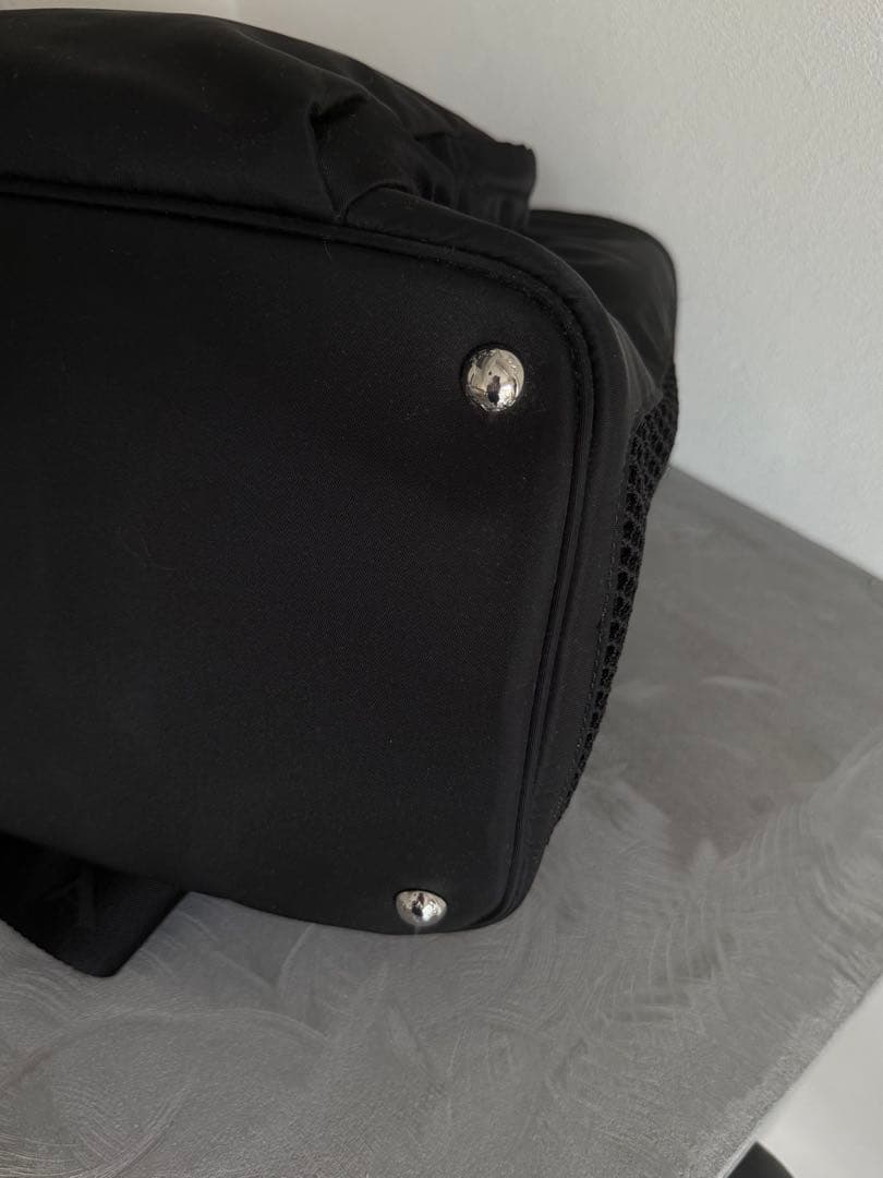 PRADA RE-NYLON トライアングル ロゴ ペットキャリー バッグ