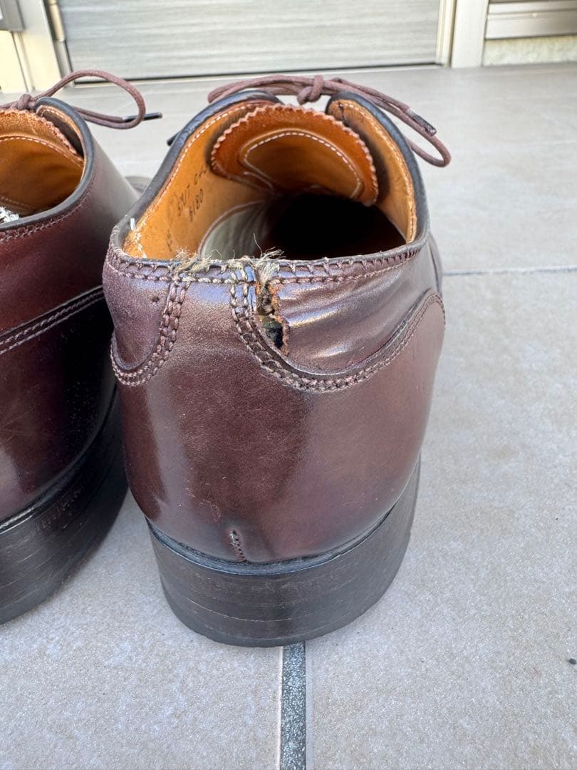 マ*ロ様 【Alden /オールデン】5180 コードバン バーガンディ 6/E