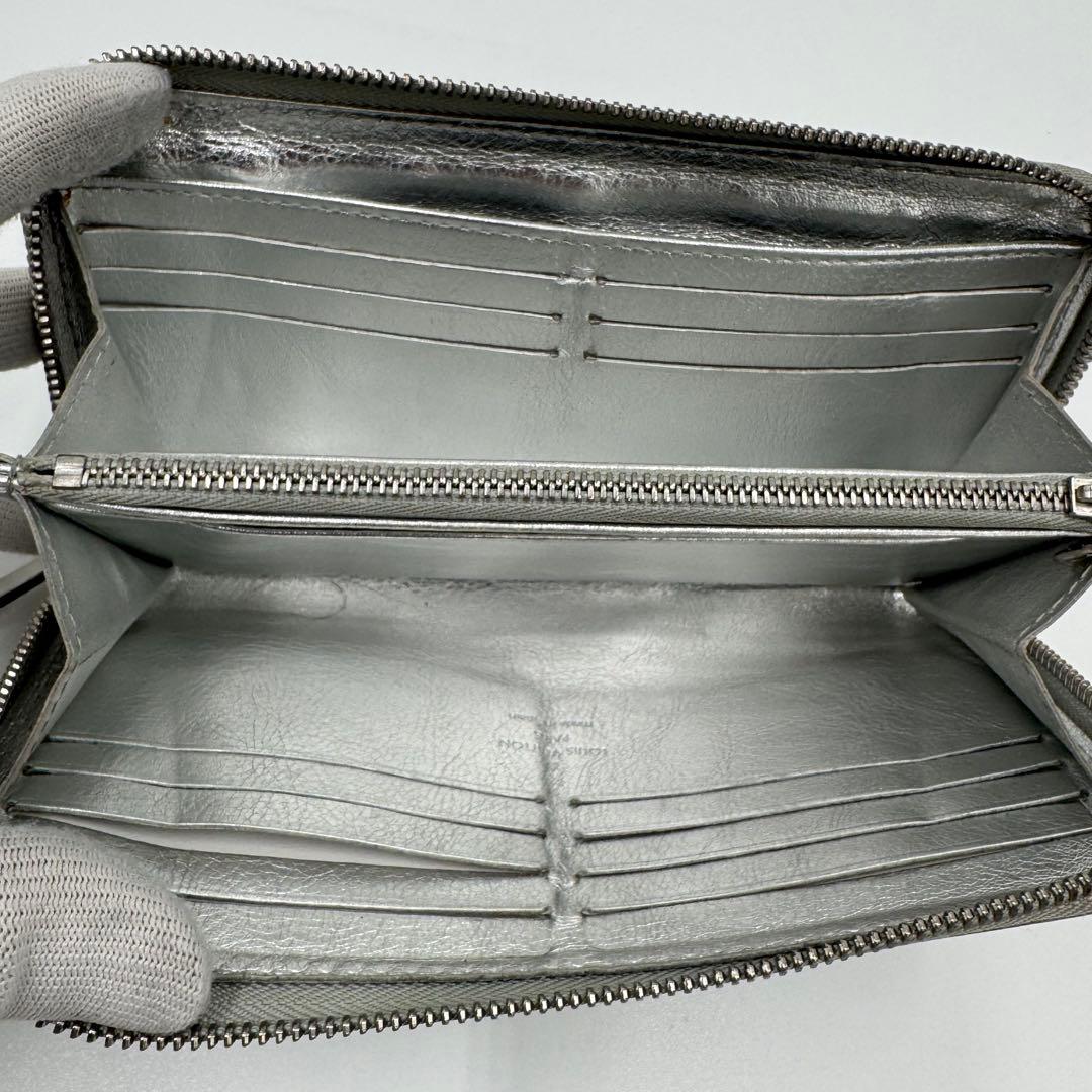 ルイヴィトン スハリ レザー ジッピーウォレット ラウンドファスナー長財布